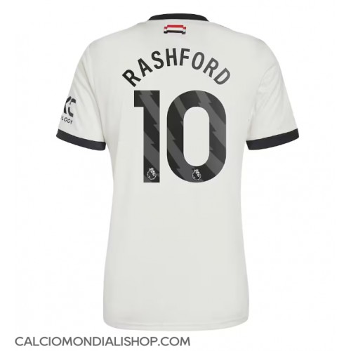 Maglie da calcio Manchester United Marcus Rashford #10 Terza Maglia 2024-25 Manica Corta